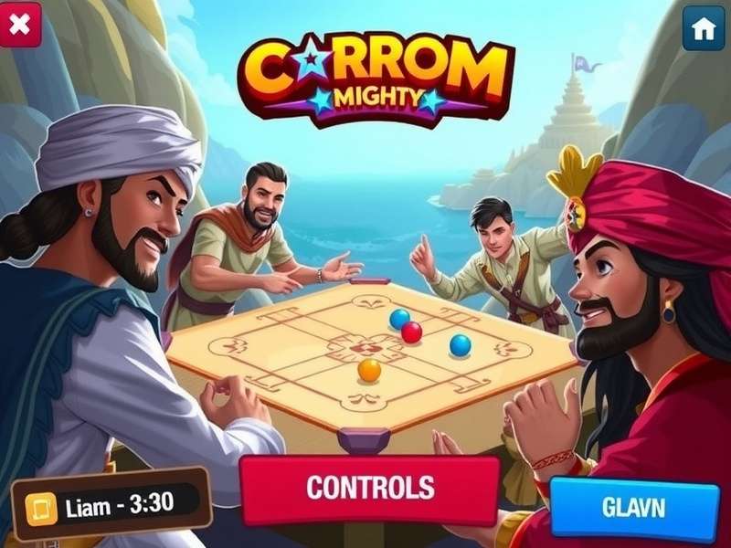 Carrom Mighty Clash Tournament Mode